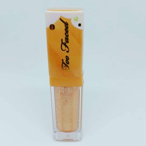 💙🌟🧚‍♀️EGGNOG Too Faced MINI DISCONTINUED Lip Gloss NWT - Picture 3 of 5